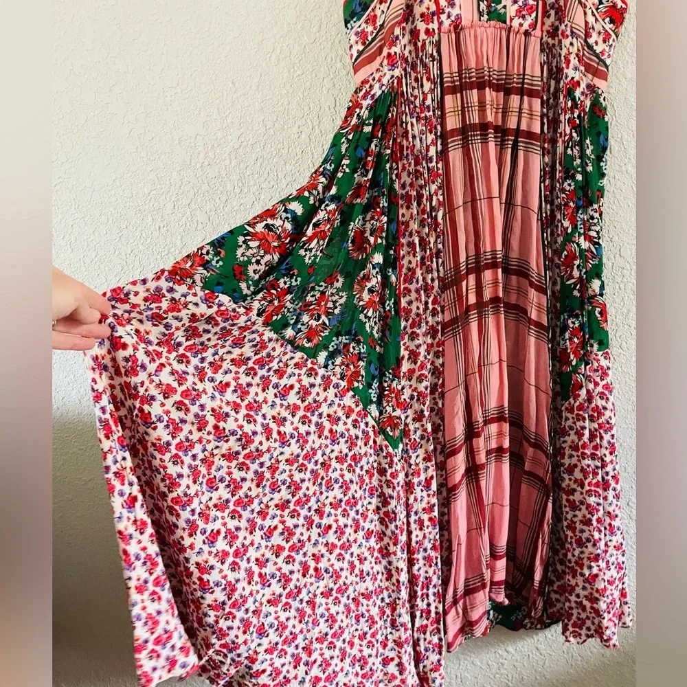 Zara Studio Patchwork Maxi Dress - Picture 13 of 16